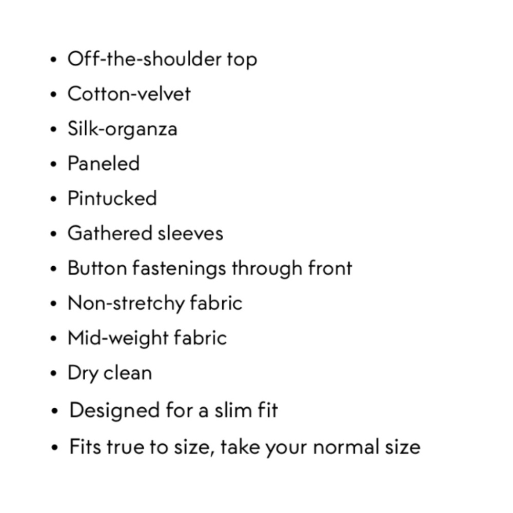 New! Rosie Assoulin Black Wind Off Your Shoulder Blouse | S - Picture 9 of 10